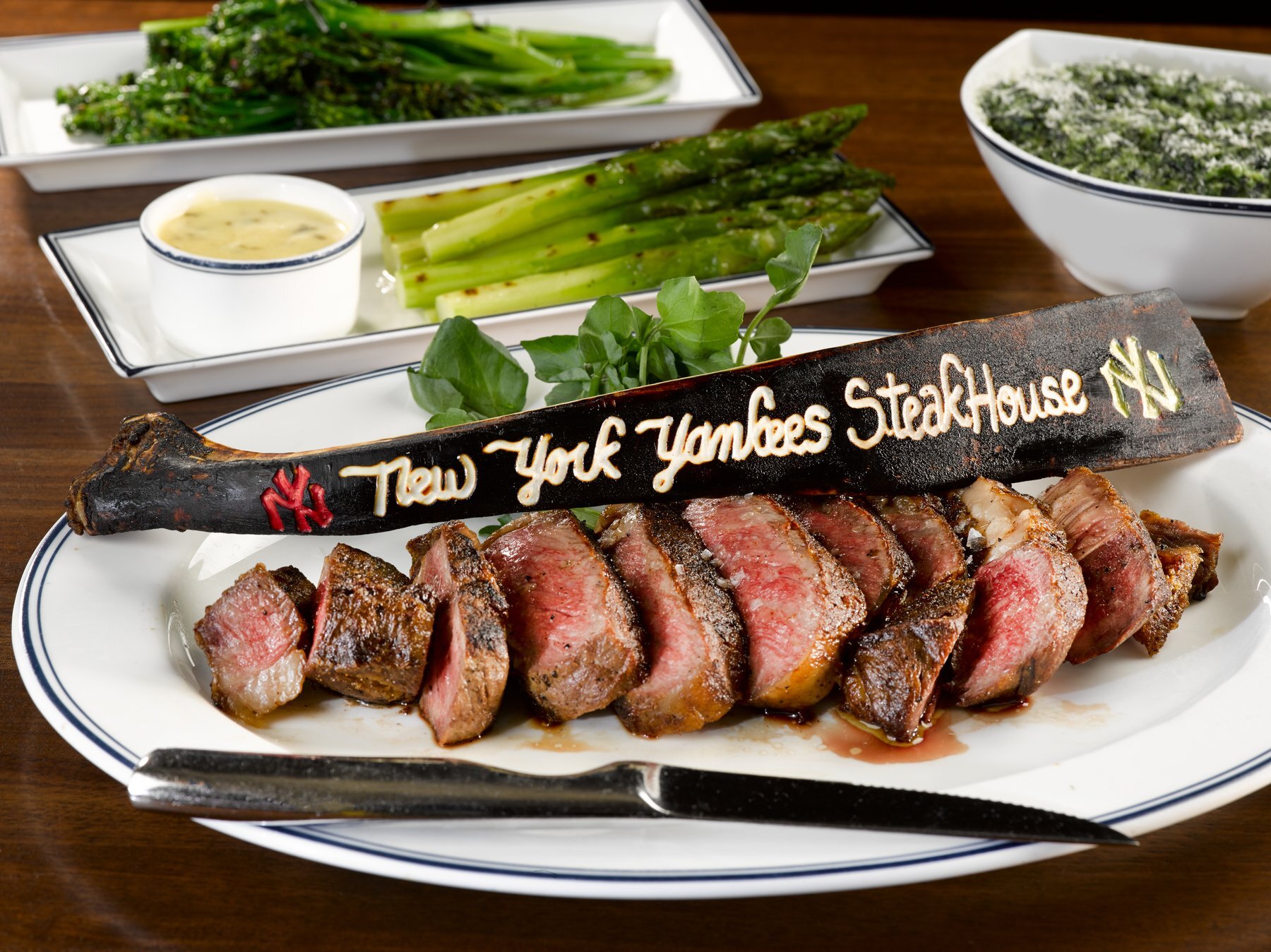 New York Yankees Steak Entree